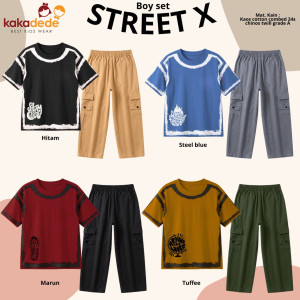 PO BOY SET STREET X (JUNTEEN) BY KAKADEDE 