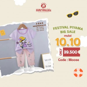 SERI 1 MOOSE  PENDEK PANJANG SET PIYAMA