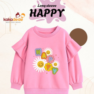 PO LONGSLEEVE HAPPY (TEEN & JUMBO) BY KAKADEDE