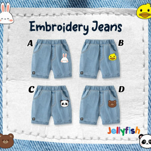 CELANA JEANS PENDEK  BY JELLYFISH