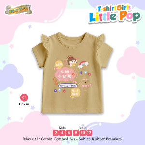 PO T-SHIRT LITTLE POP BY SILVER KIDS