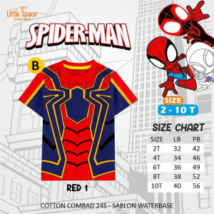 SPIDERMAN SERIES TSHIRT BY LITTLE SPACE