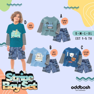 PO STRIPE BOY SET BY ODDBOSH