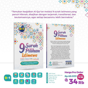 PO BUKU 9 SURAH PILIHAN ISTIMEWA BY PQS