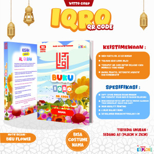 PO BUKU IQRO COSTUME NAMA BY VITTO