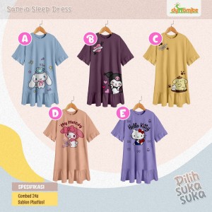SANRIO SLEEP DRESS BY DYNOMITE