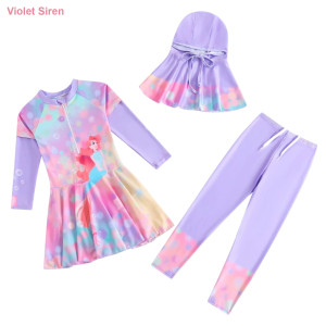 FAST PO 3IN1 TUNIK GIRL SERIES BAJU RENANG