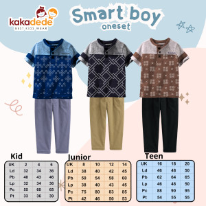 PO SMART BOY ONESET (TEEN) BY KAKADEDE