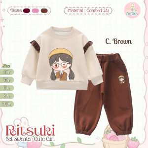 PO RITSUKI SET SWEATER BY DELIFA