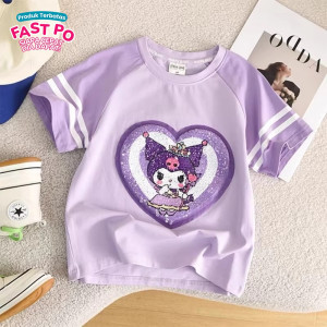 FAST PO SERI 1 SANRIO SEQUIN T-SHIRT