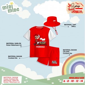 PO SET KEMERDEKAAN BUCKET HAT BY MINIMINE