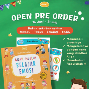 PO BUKU PO ANAK MUSLIM BELAJAR EMOSI - AHLAN