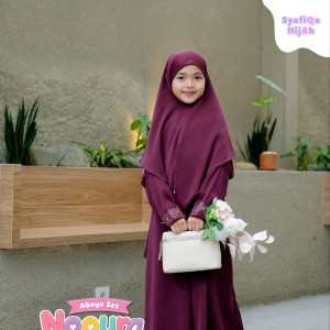 PO ABAYA SET NOURA BY SYAFIQA HIJAB