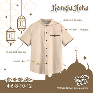 READY KEMEJA KOKO BY PADDLEKIDS