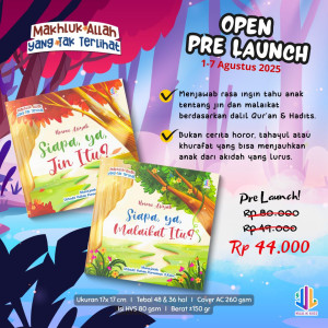 PO BUKU SERI MAKHLUK ALLAH YANG TAK TERLIHAT BY MAALIK KIDS