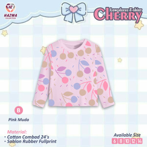 PO T-SHIRT CUTE CHERRY BY HAZWA