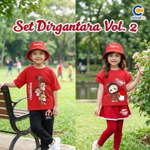 PO SET DIRGANTARA FREE BUCKET HAT CUSTOME NAME VOL 2 BY CIRCLE.IN