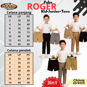 PO ROGER PAHE PANTS KIDS BY NOAM