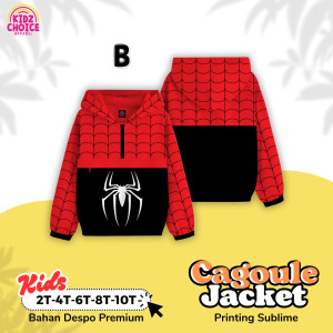 PO CAGOULE JACKET BY KIDZ CHOICE