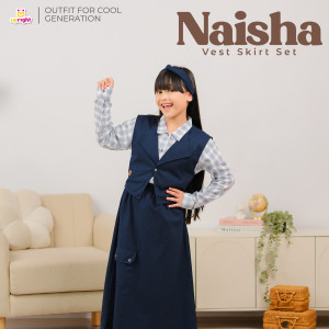 PO NAISHA VEST SKIRT SET BY UPRIGHT KIDS