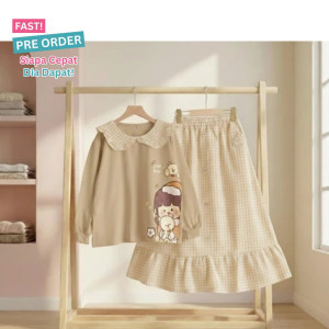 FAST PO CUTE BEAR SETELAN ANAK PEREMPUAN
