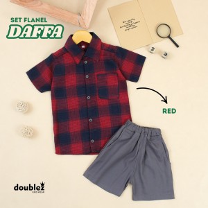 PO SET FLANEL DAFFA BY DOUBLEZ