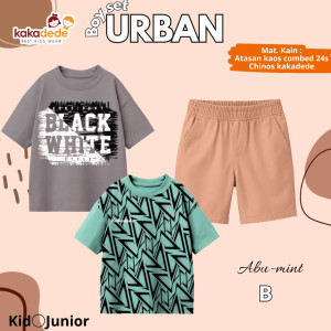 PO BOY SET URBAN (KIDS) BY KAKADEDE