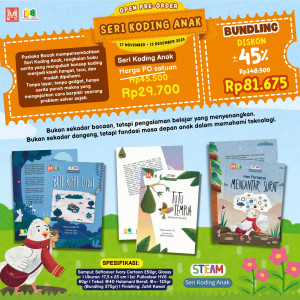 PO BUKU SERI KODING ANAK BY PUSTAKA BOCAH