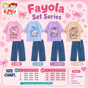 PO FAYOLA SET BY KINDY KIDSWEAR