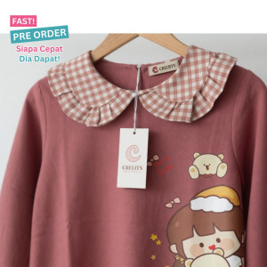 FAST PO CUTE BEAR SETELAN ANAK PEREMPUAN
