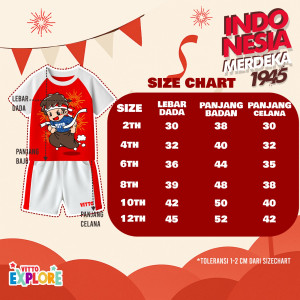 PO SET INDONESIA MERDEKA BY VITTO EXPLORE