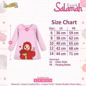 PO TUNIK SALAMAH BY SILVER KIDS