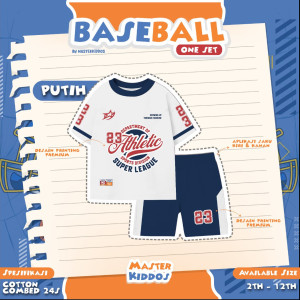 PO ONE SET BASEBALL BY MASTER KIDDOS