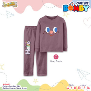 PO SET PIYAMA BOMBY BY SILVER KIDS