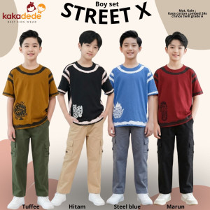 PO BOY SET STREET X (JUNTEEN) BY KAKADEDE 