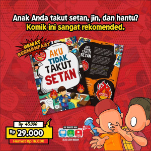 PO KOMIK “AKU TIDAK TAKUT SETAN