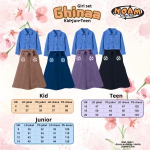 PO GHINAA (KIDS) GIRL SET BY NOAM