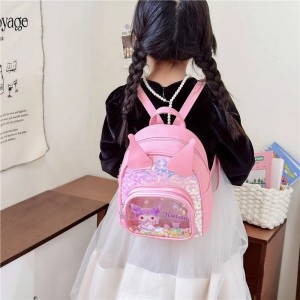 FAST PO KUROMI GLITTER 3D BACKPACK