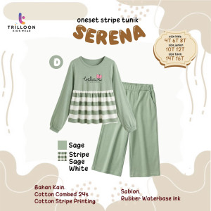 PO ONESET STRIPE TUNIK SERENA BY TRILOON
