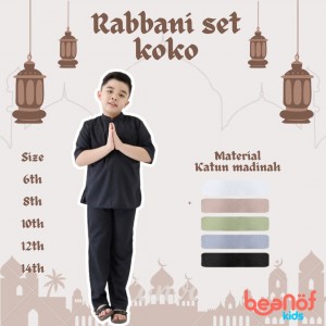 RABBANI SETELAN KOKO BY BEANOF KIDS