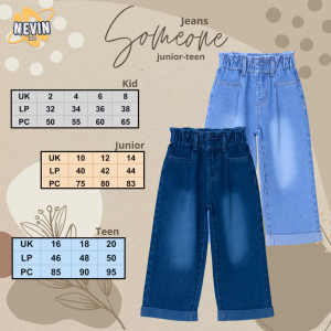 PO SOMEONE JEANS PANTS BY NEVIN