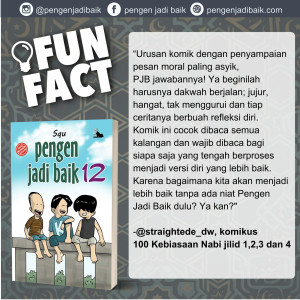 PO KOMIK PENGEN JADI BAIK SERIES