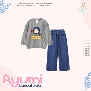 PO AYUMI CASUAL SET AINUN BY DE LIFA