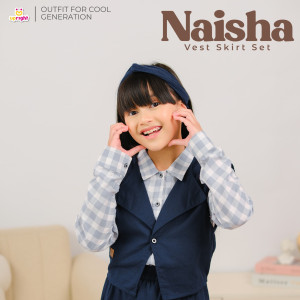 PO NAISHA VEST SKIRT SET BY UPRIGHT KIDS