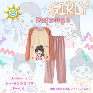 PO GIRLY PAJAMAS BY SUN EARTH