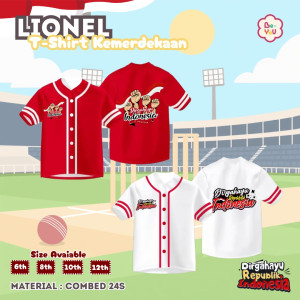 PO LIONEL TSHIRT KEMERDEKAAN BY BE YOU