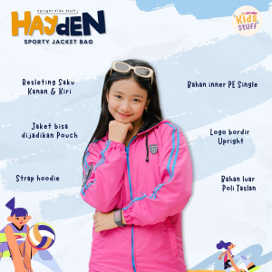 PO KIDS HAYDEN SPORTY JACKET BAG BY UPRIGHT