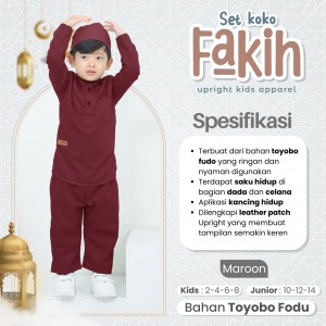 PO SET KOKO FAKIH BY UPRIGHT KIDS