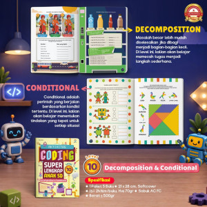 PO AKTIVITAS CODING SUPER LENGKAP ANAK SD JILID 2