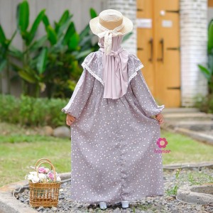 FAST PO NAURA MOM & KIDS LONG DRESS